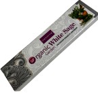 Nandita Fragrance ORGANIC WHITE SAGE GARDEN Premium Masala Incense Sticks, 50g